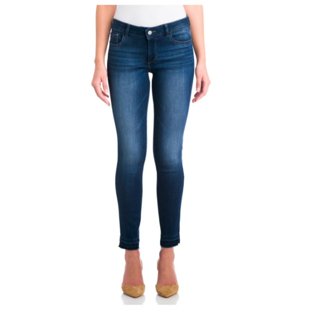 DL1961 Amanda Released Hem Skinny Jean